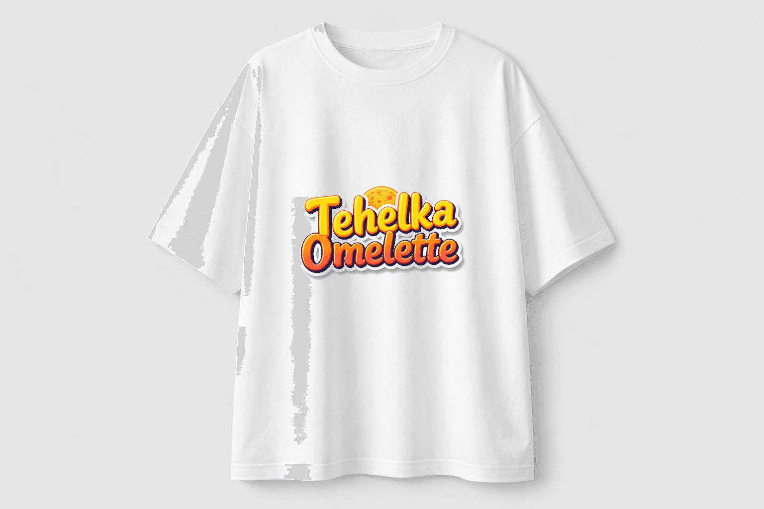 Tehelka Omelette - Oversized T-Shirt