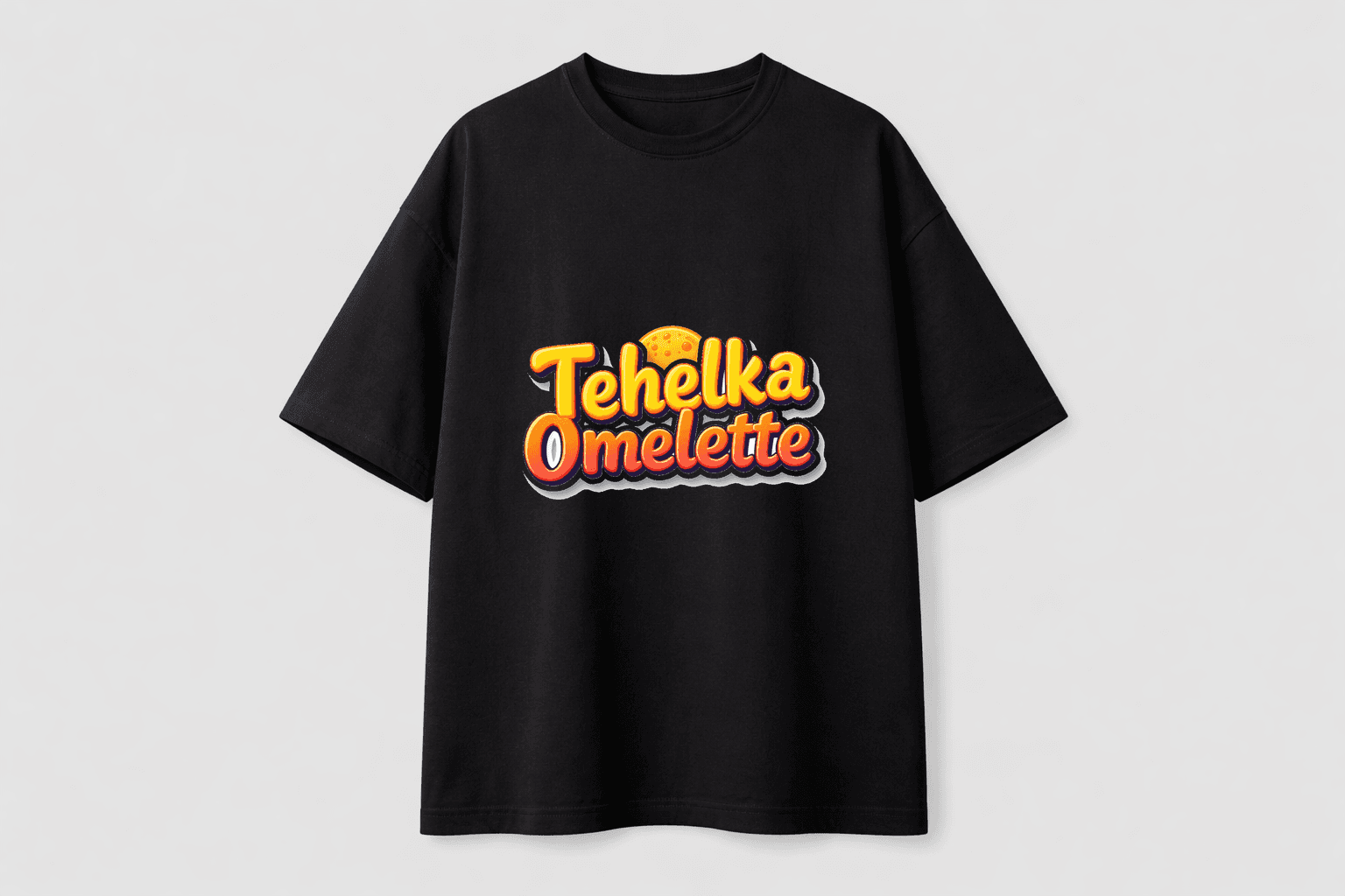 Tehelka Omelette - Oversized T-Shirt