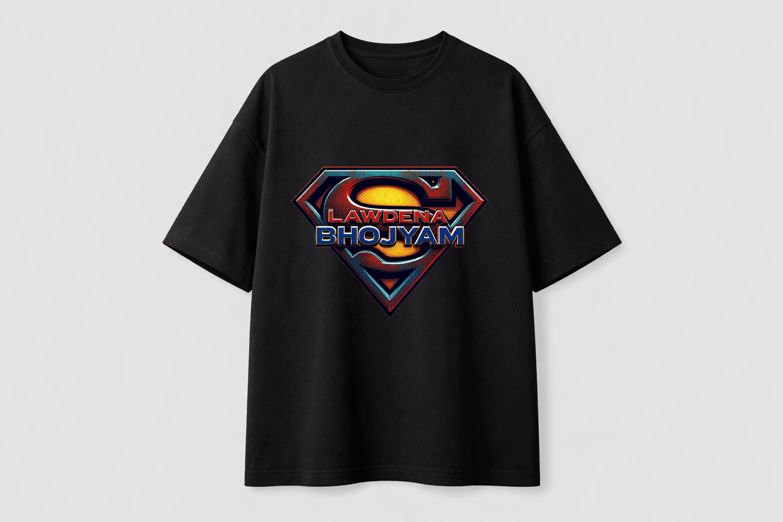Lawdena Bhojyam - Oversized T-Shirt