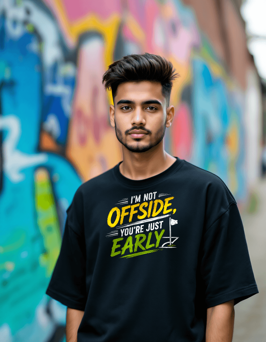 I am not offside - Oversized T-Shirt